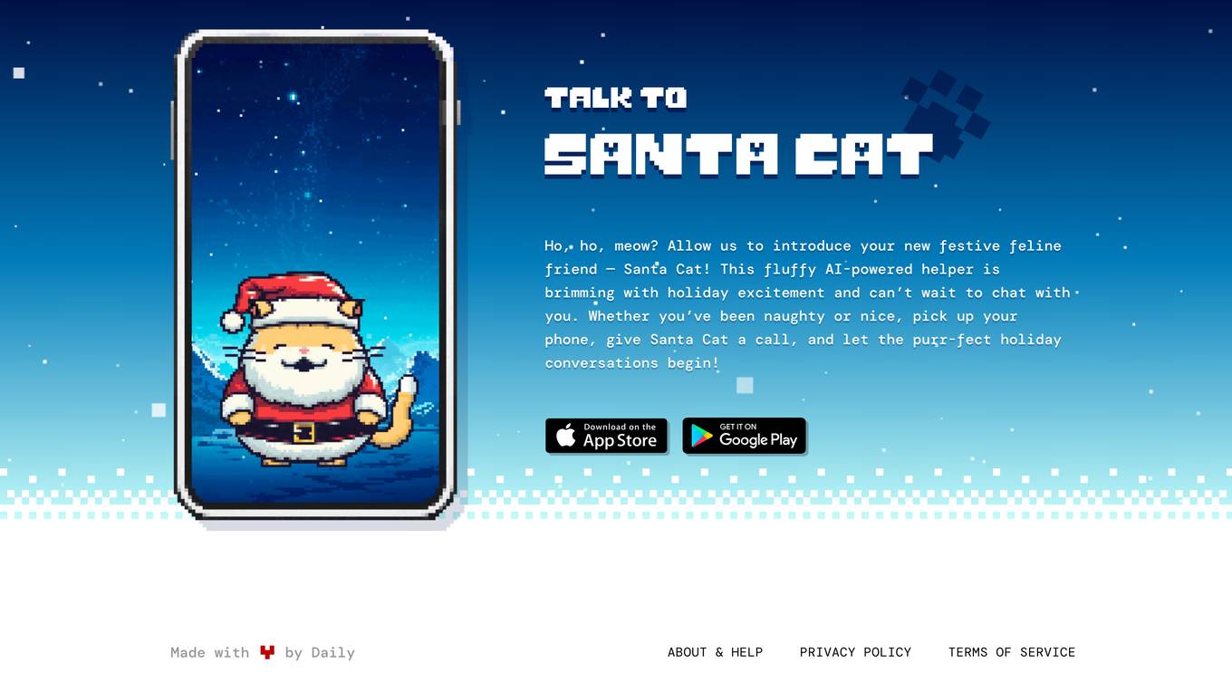 Santa Cat screenshot