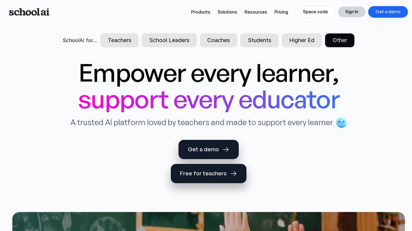 SchoolAI Screenshot