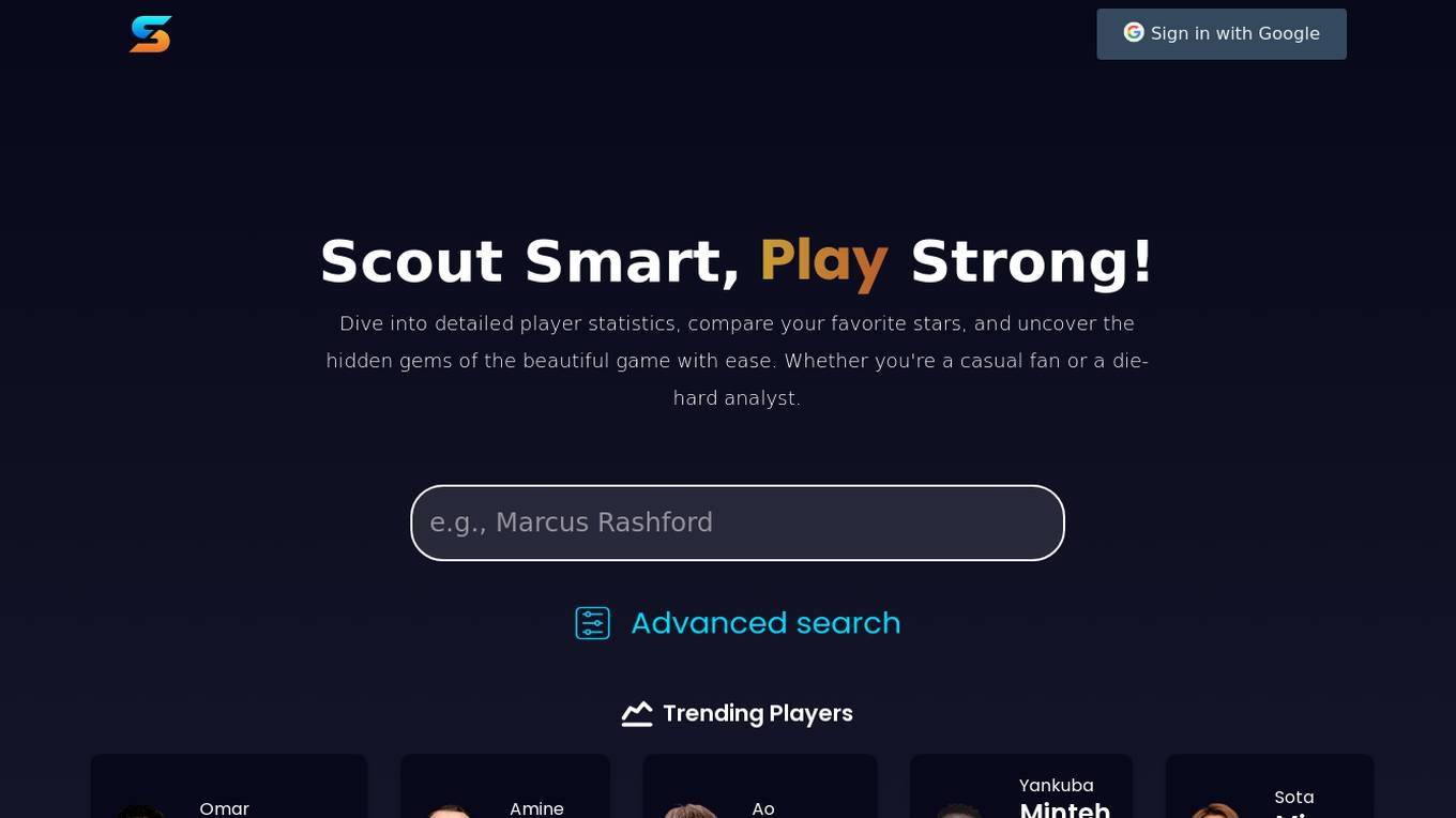 ScoutingStats.AI Screenshot