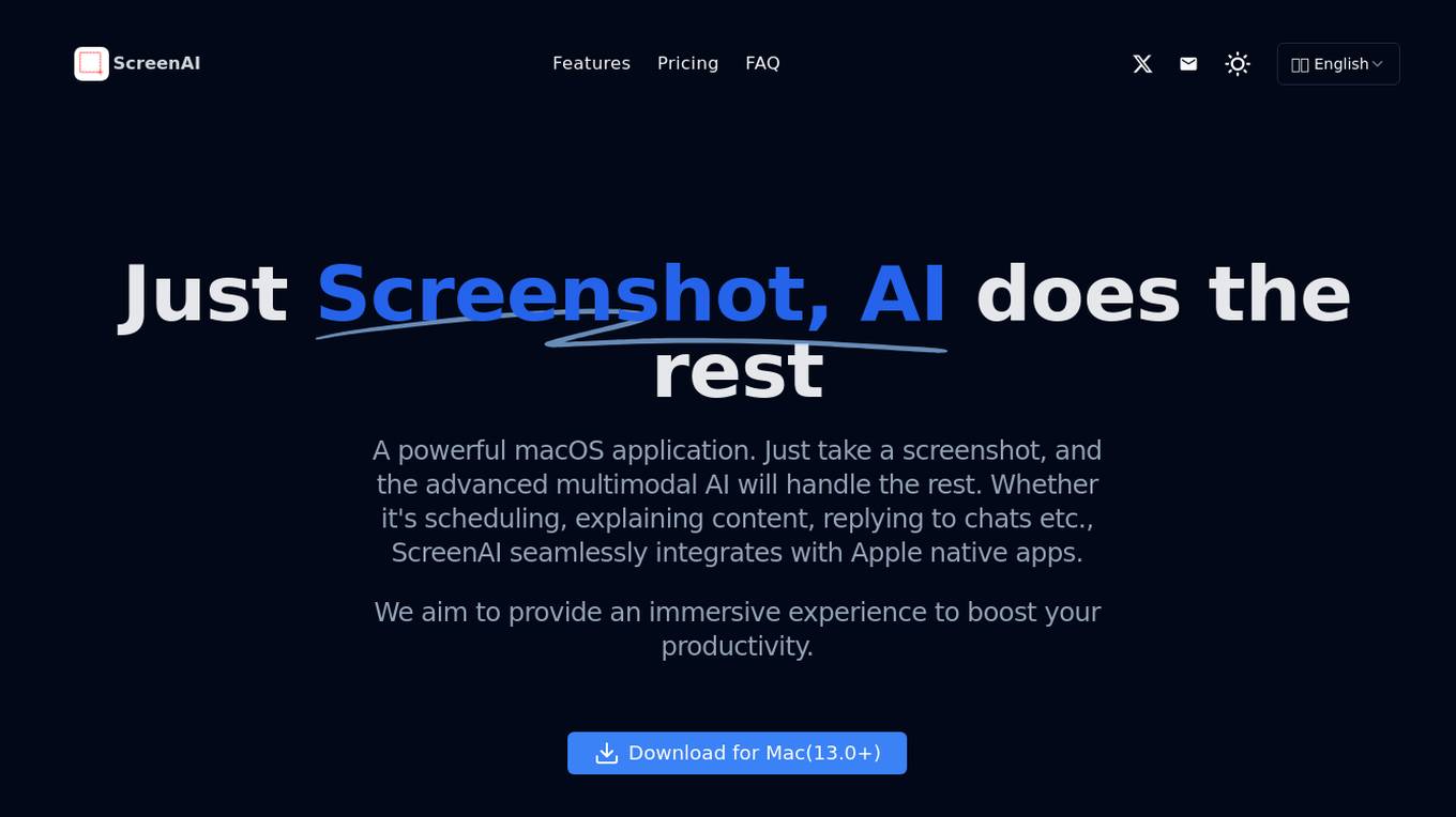 ScreenAI Screenshot