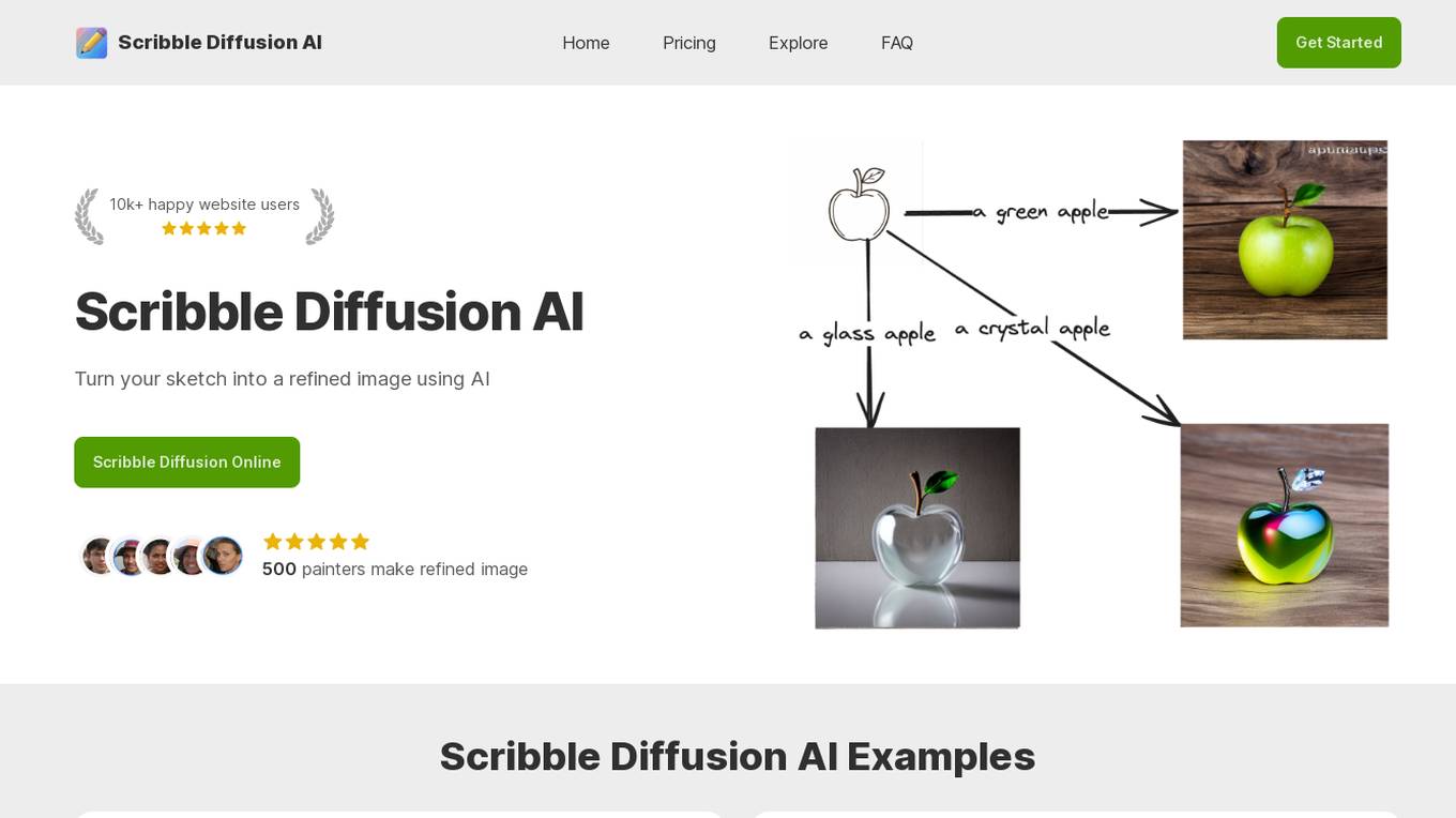 Scribble Diffusion AI Screenshot