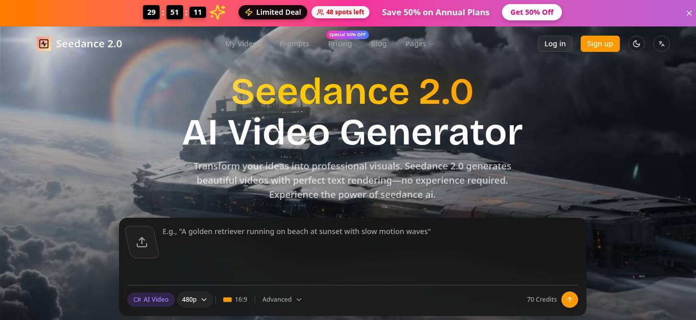 Seedance 2.0 Screenshot