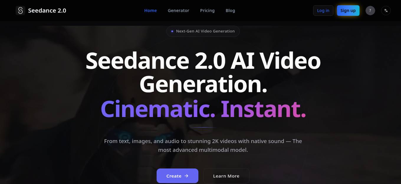 Seedance 2.0 Screenshot