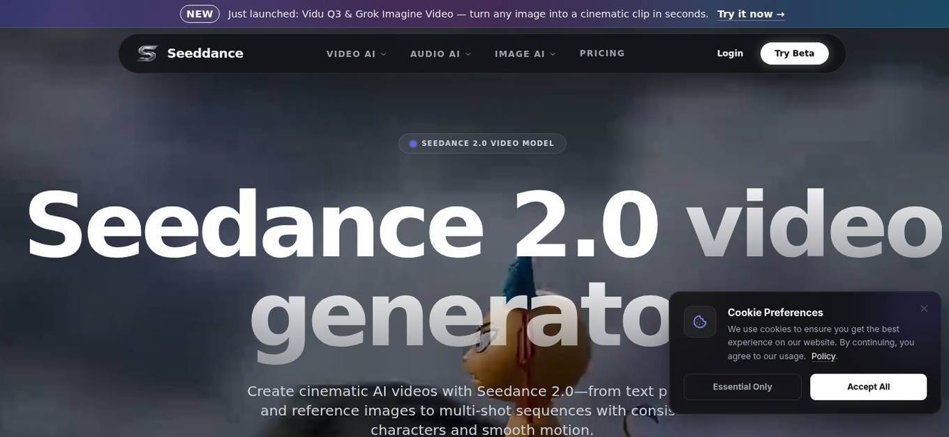 Seedance 2.0 Screenshot