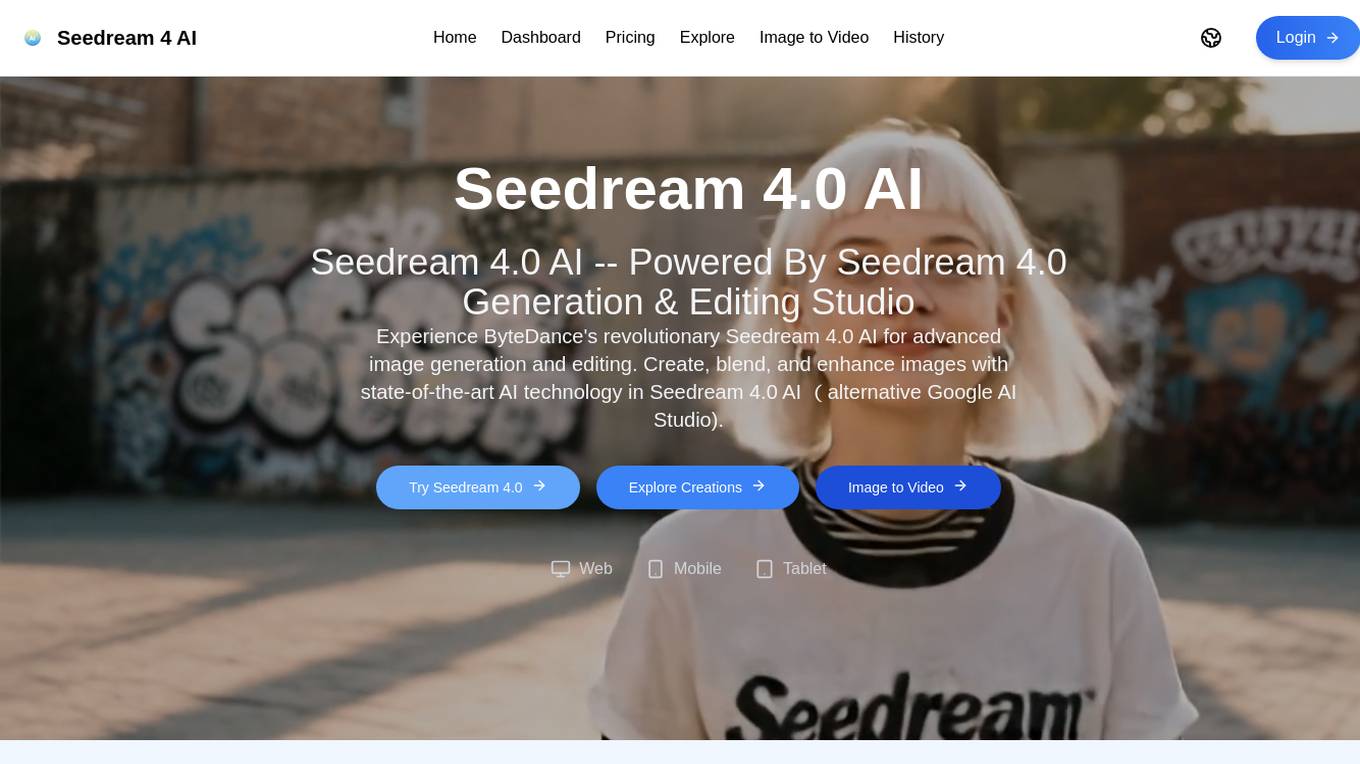 Seedream 4.0 AI Screenshot