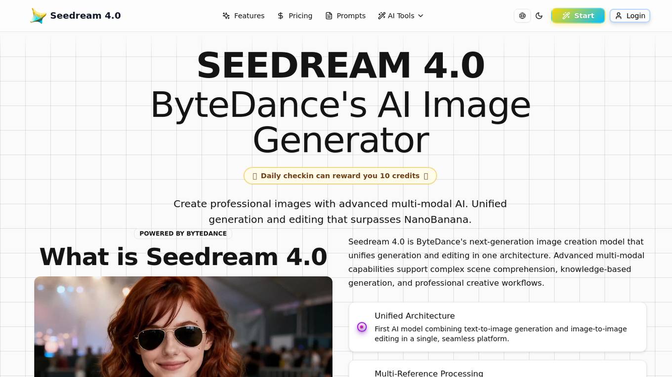 Seedream 4.0 Screenshot