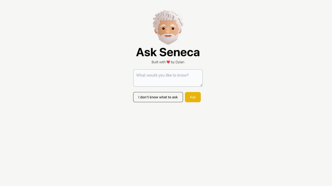 Ask Seneca Screenshot