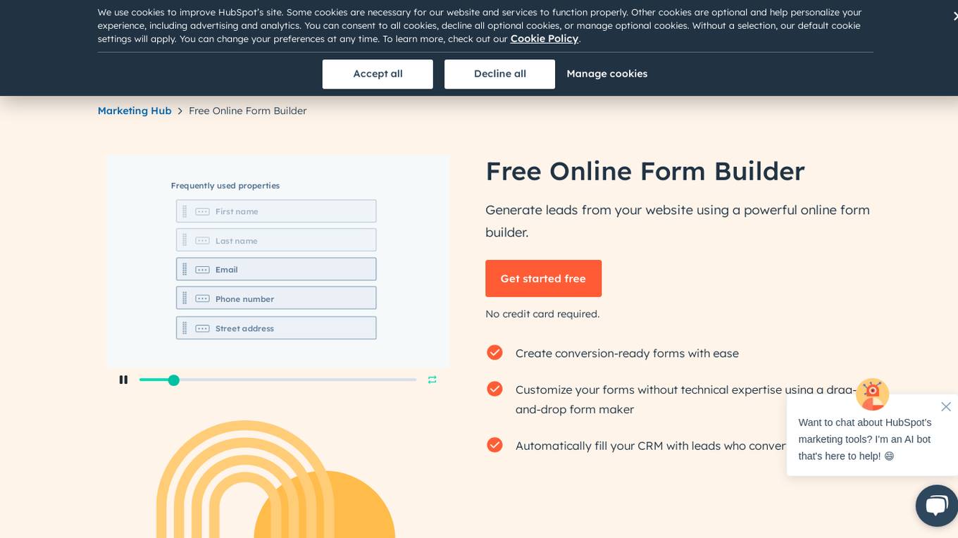 HubSpot Screenshot