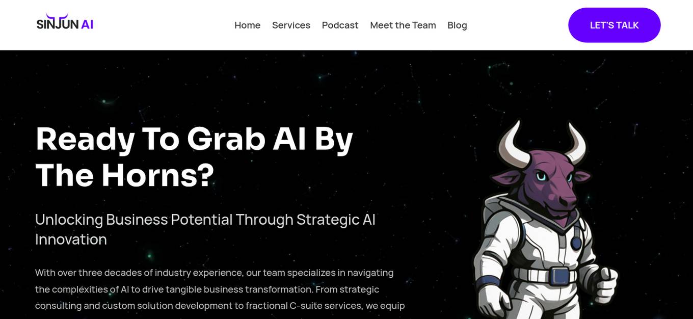 Sinjun AI Screenshot