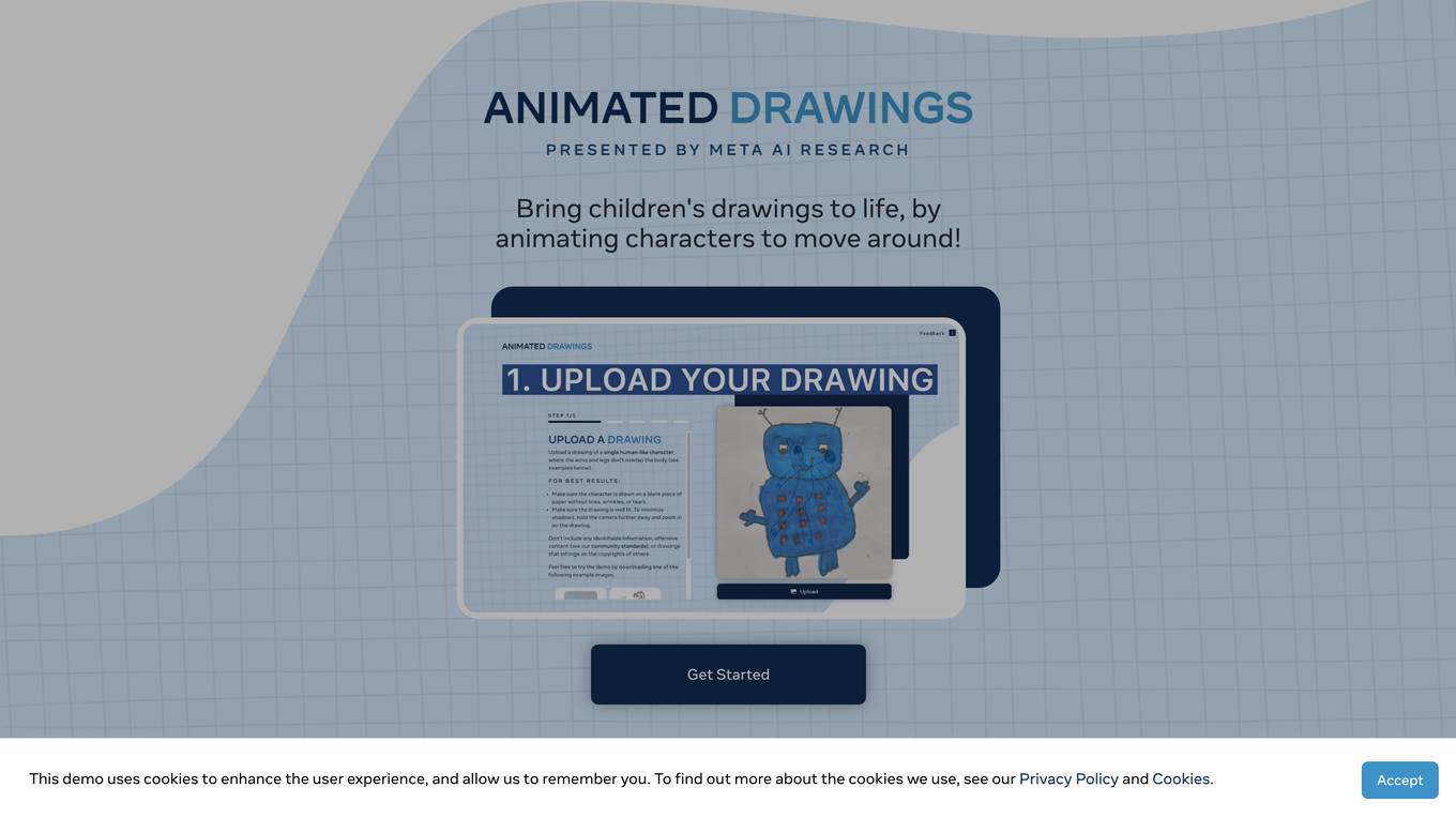 Animated Drawings Screenshot