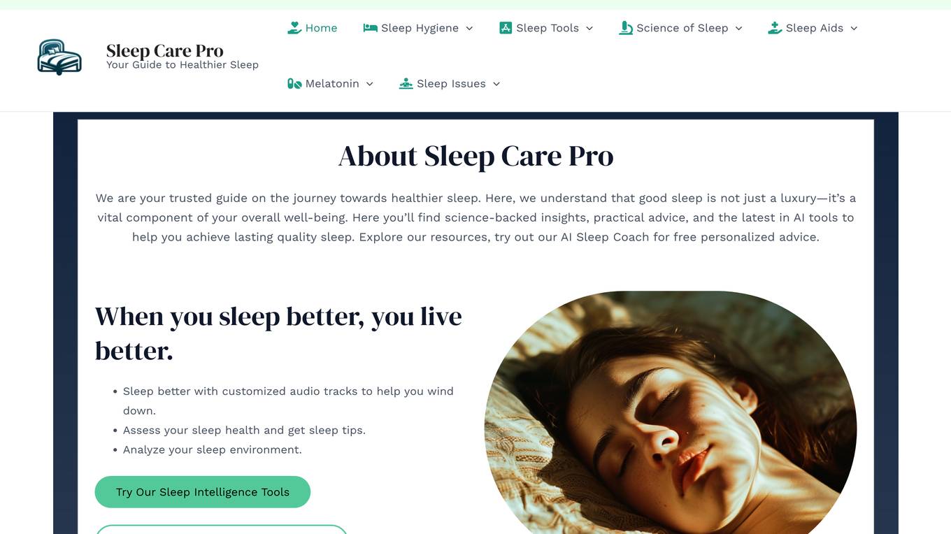 Sleep Care Pro Screenshot