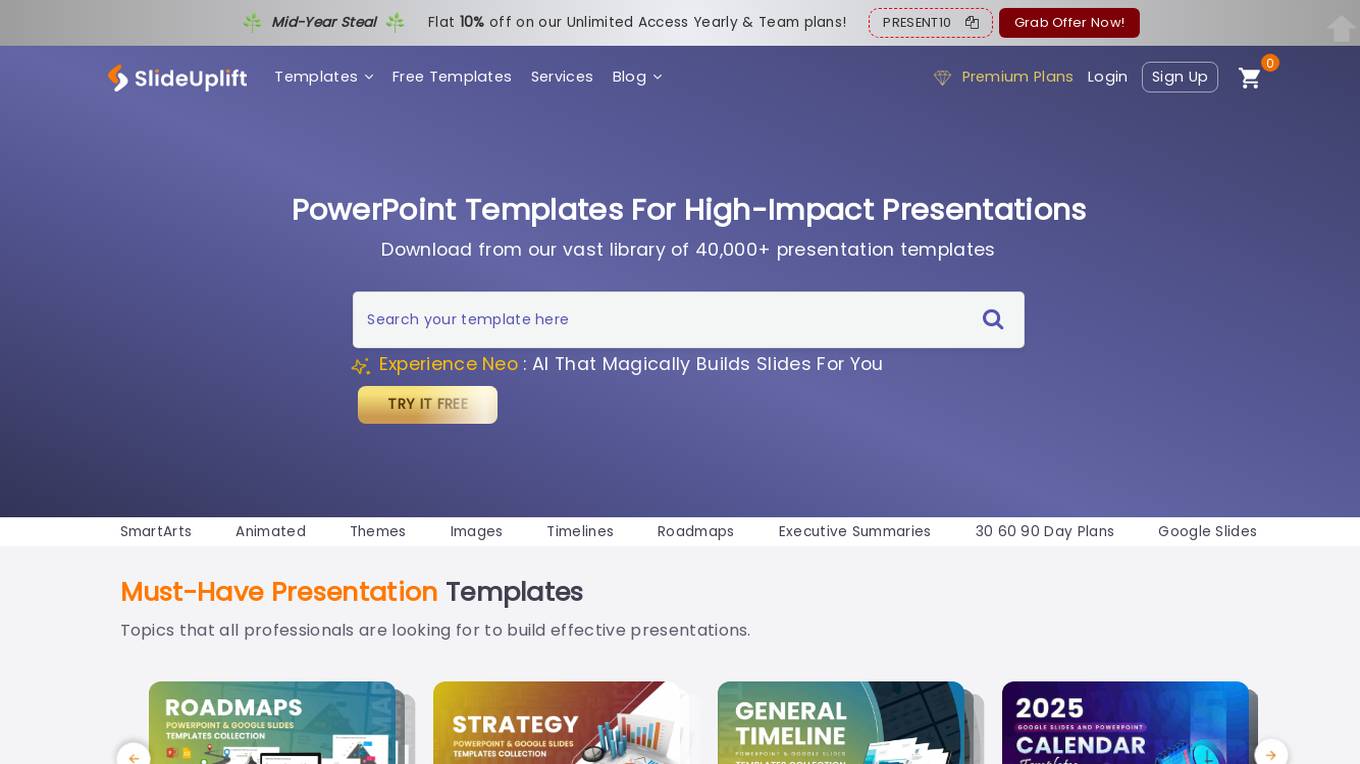 SlideUplift Screenshot