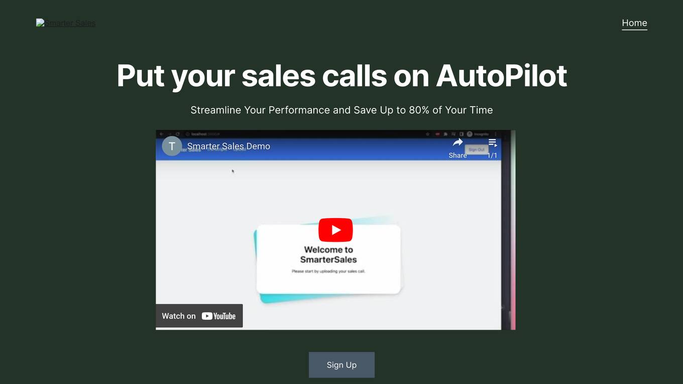 Smarter Sales Screenshot