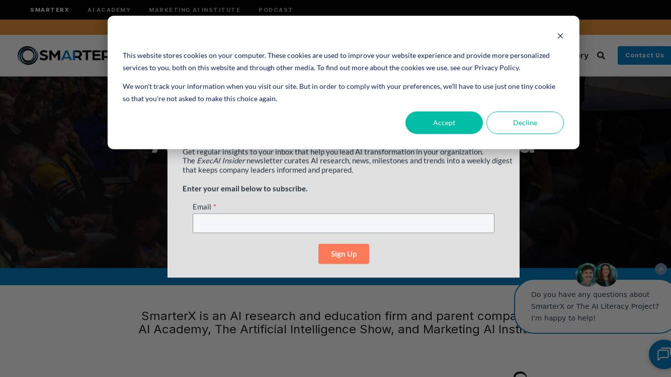 SmarterX Screenshot