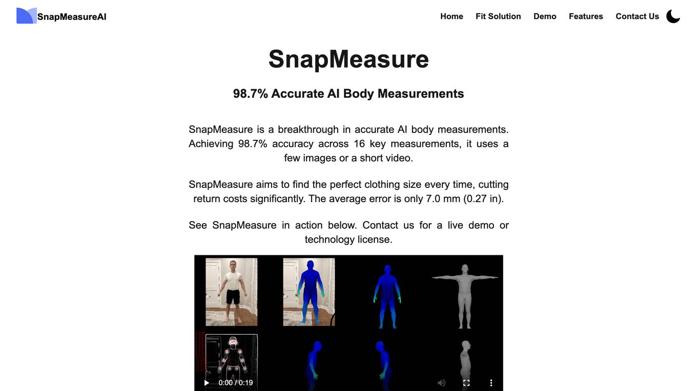 SnapMeasure Screenshot