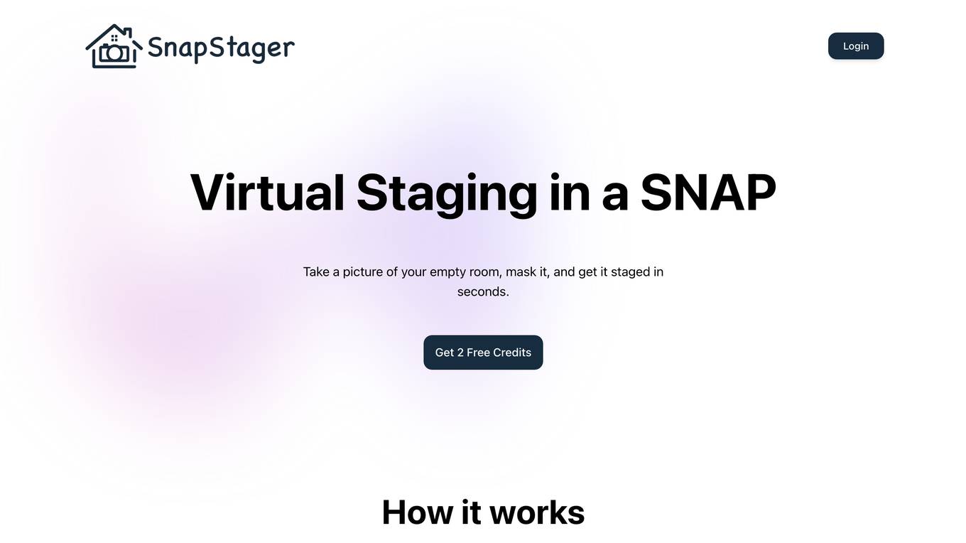 Virtual Staging Screenshot