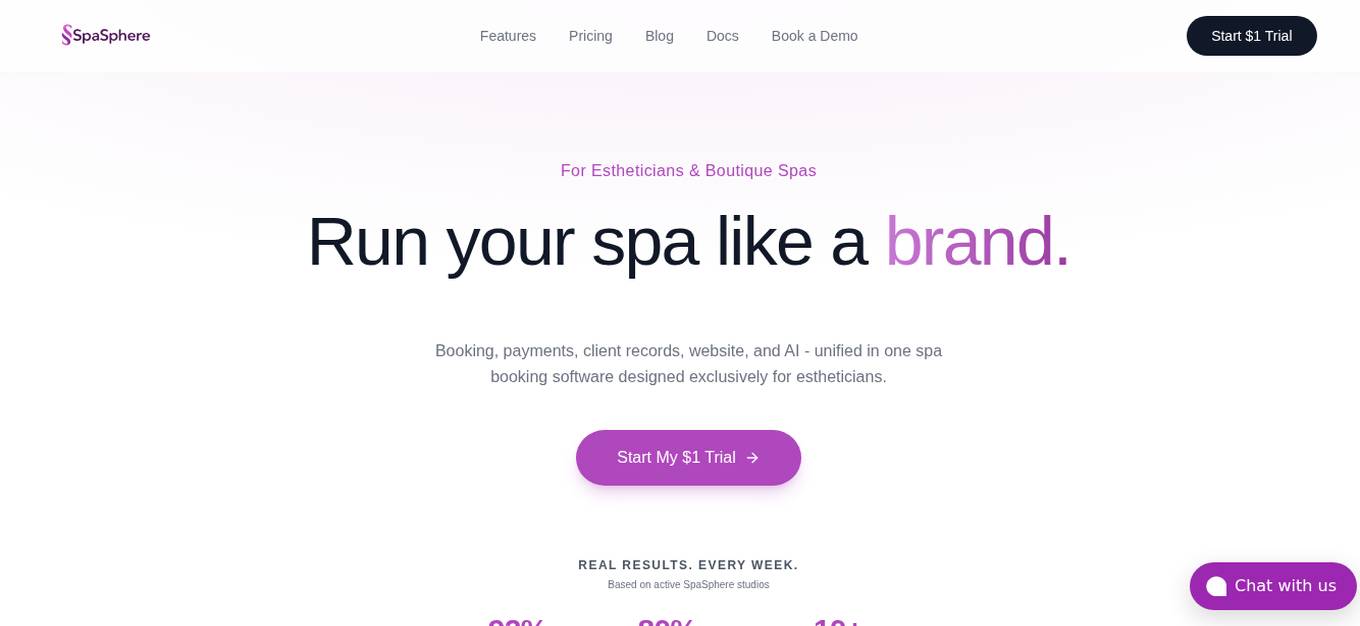 SpaSphere.ai Screenshot