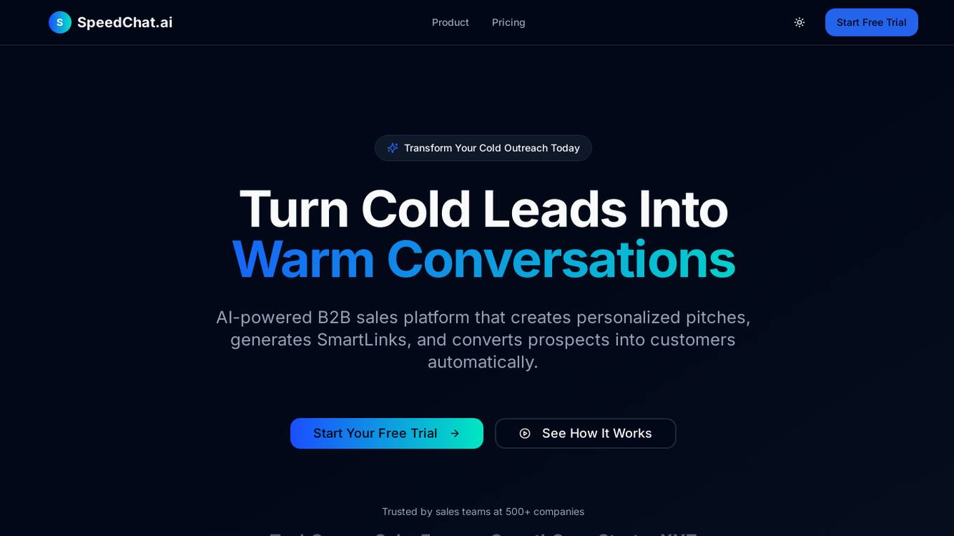 SpeedChat.ai Screenshot