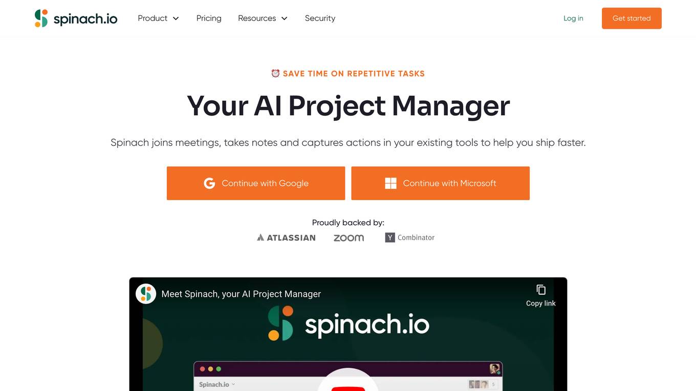 The AI Project Manager Screenshot