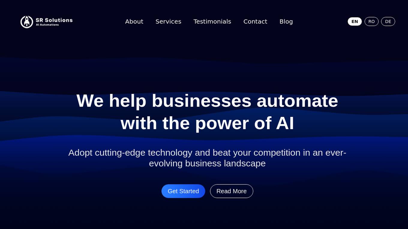 SR Solutions Screenshot