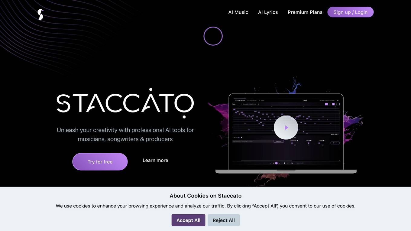 Staccato Screenshot