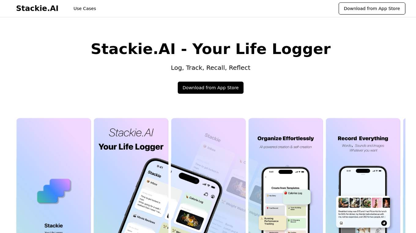 Stackie.AI Screenshot