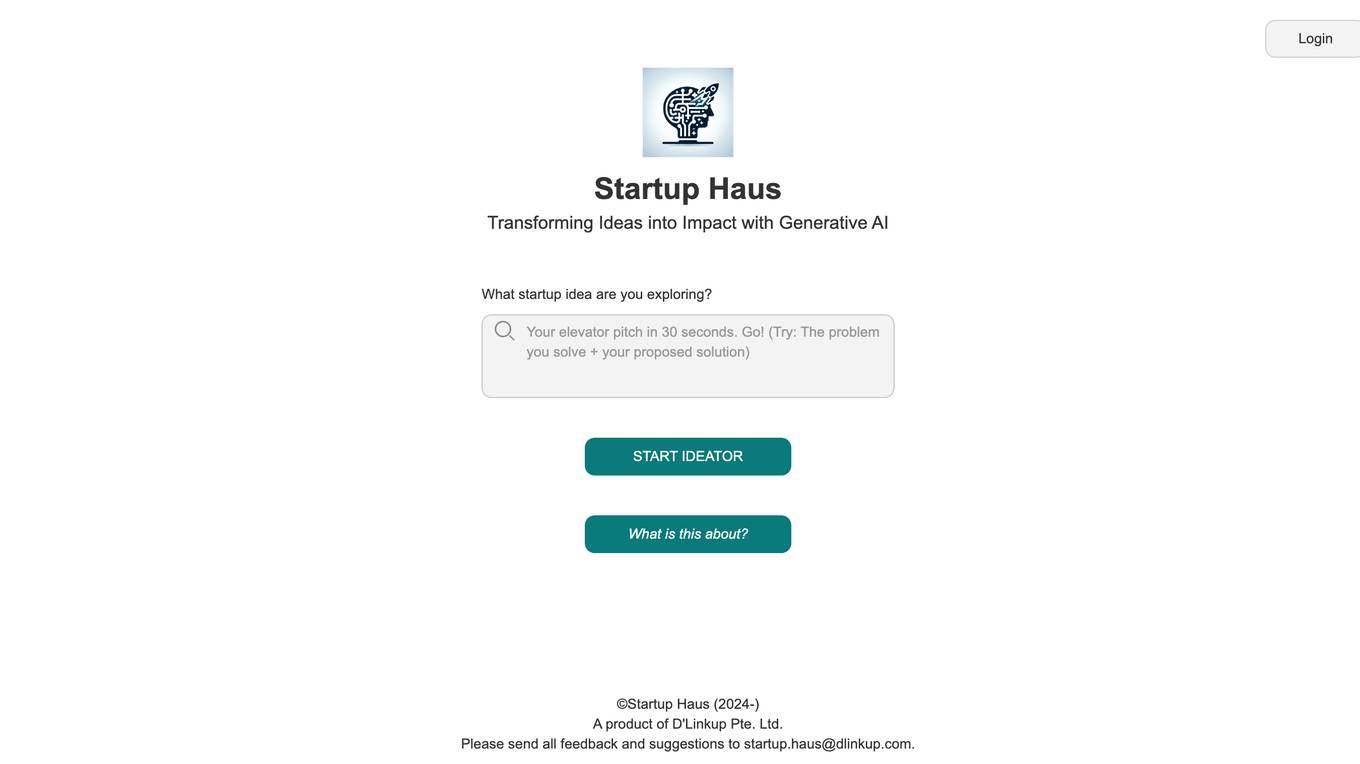 Startup.Haus screenshot