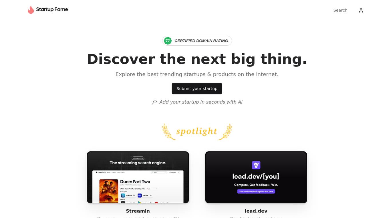 Startup Fame Screenshot