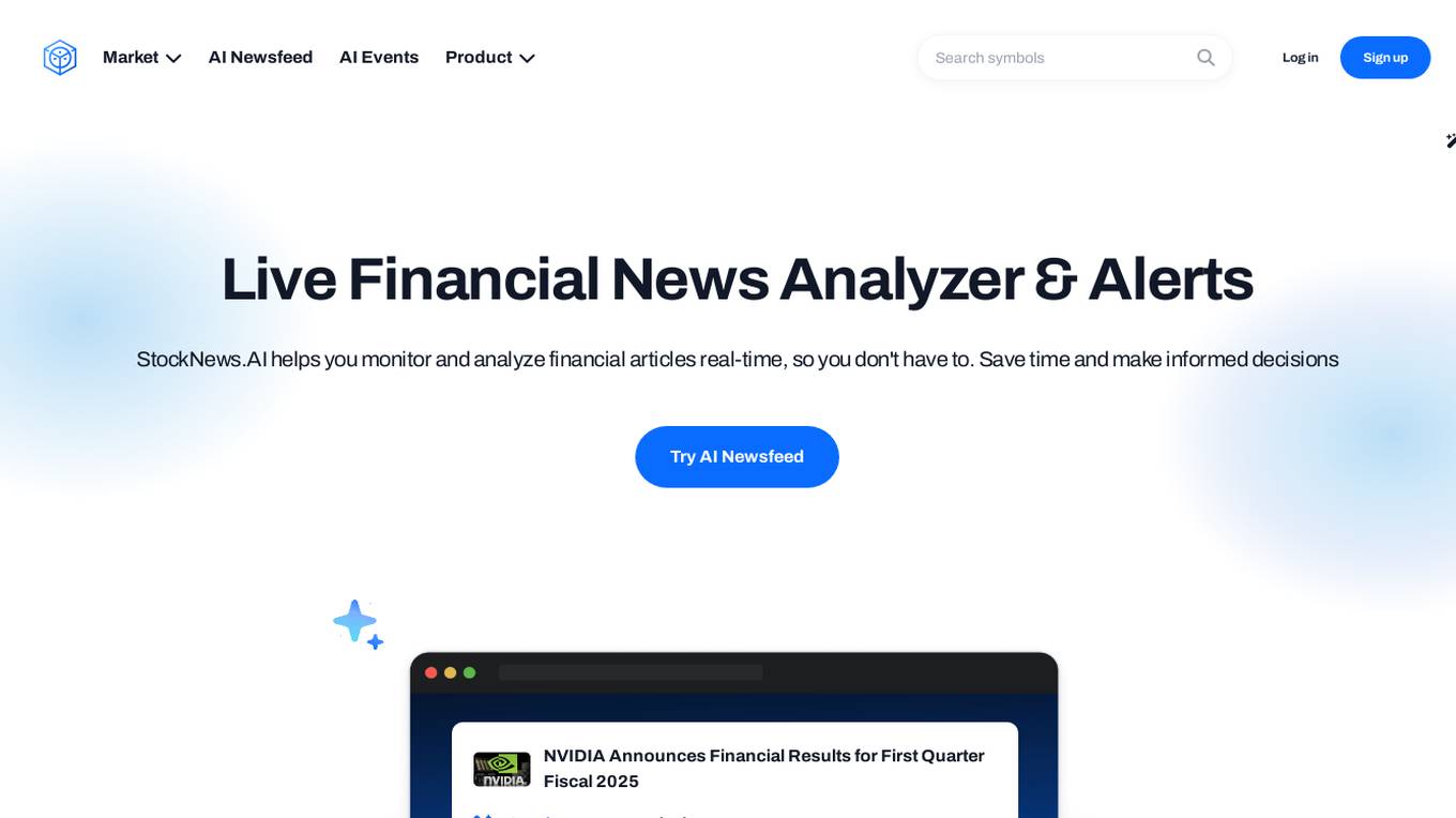 StockNews.AI Screenshot