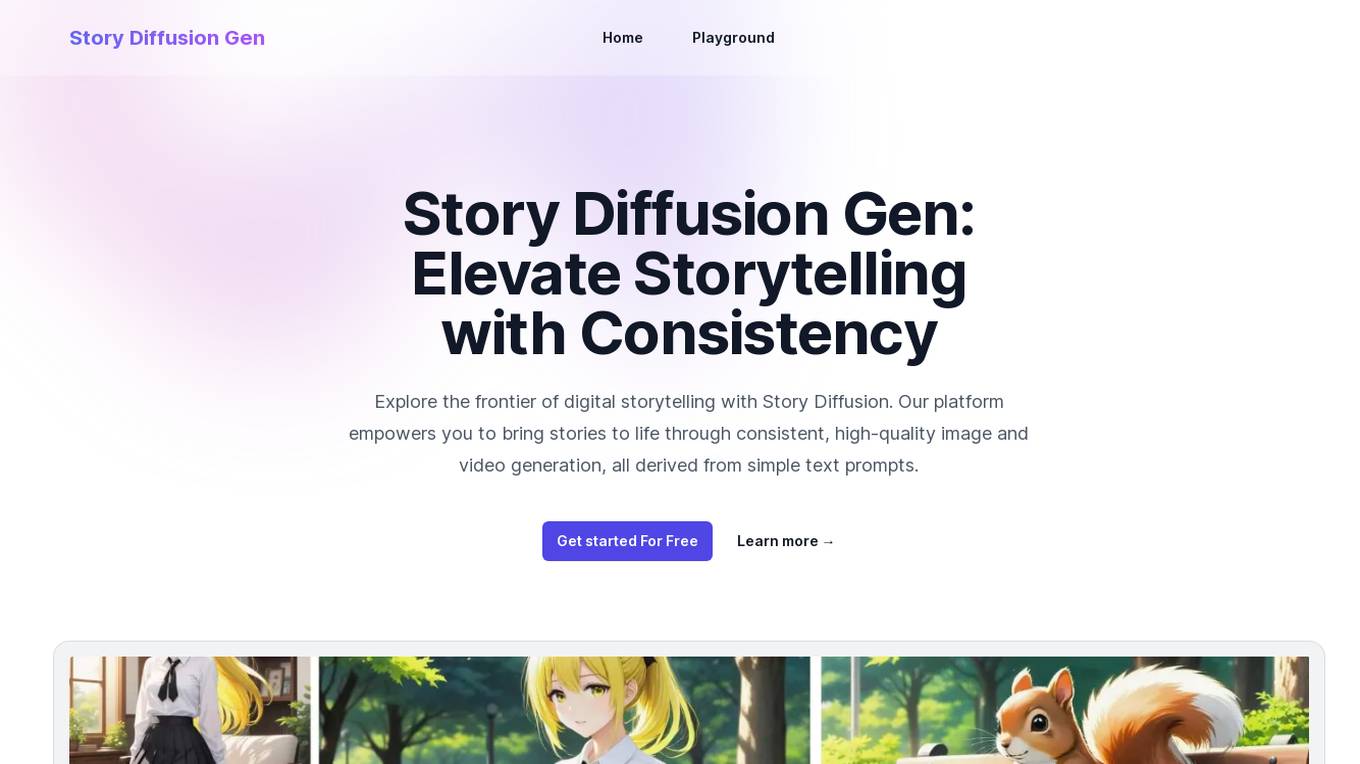 Story Diffusion Gen screenshot