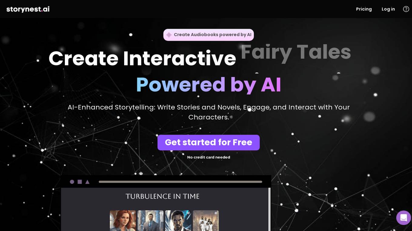 StoryNest.ai Screenshot