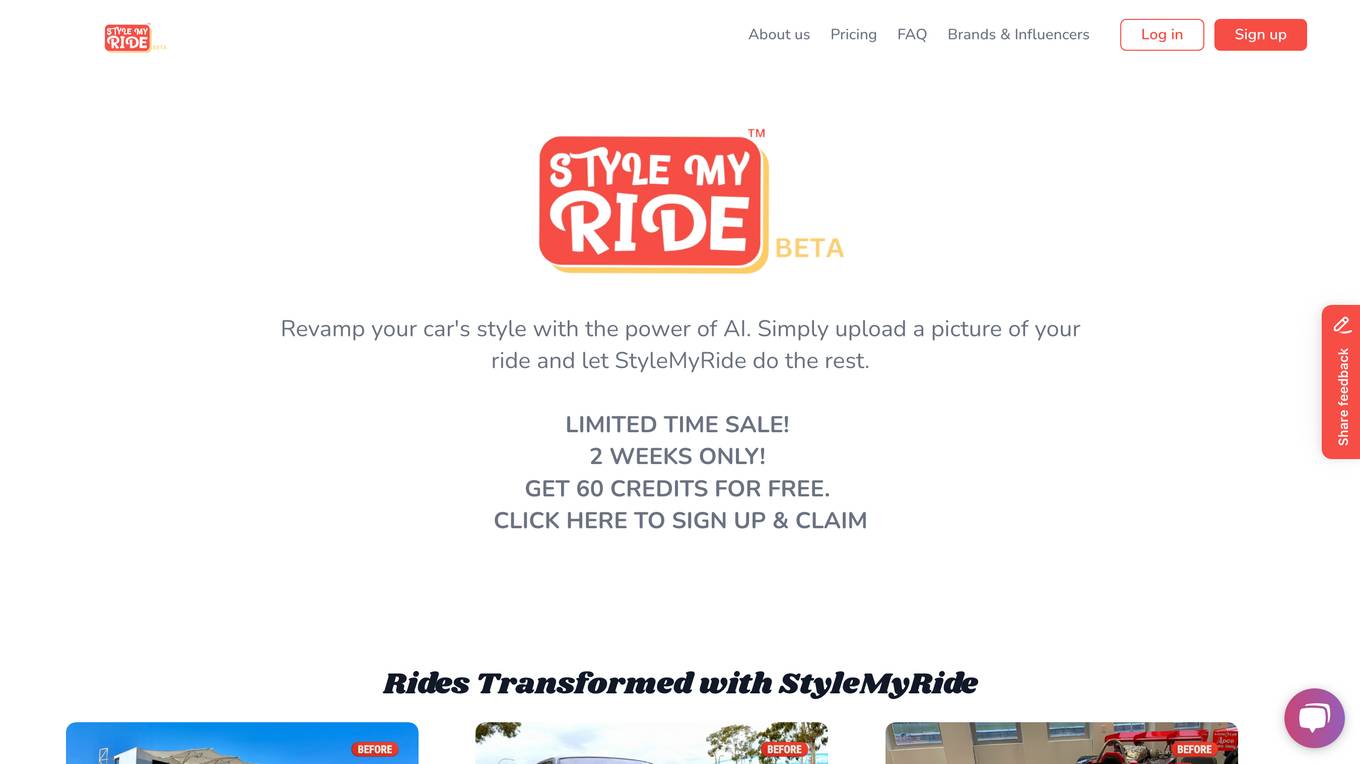 StyleMyRide.ai Screenshot