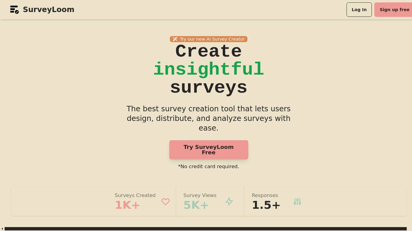 SurveyLoom Screenshot