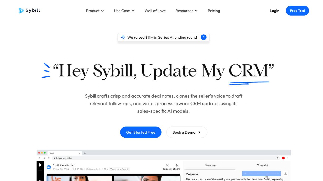 Sybill screenshot