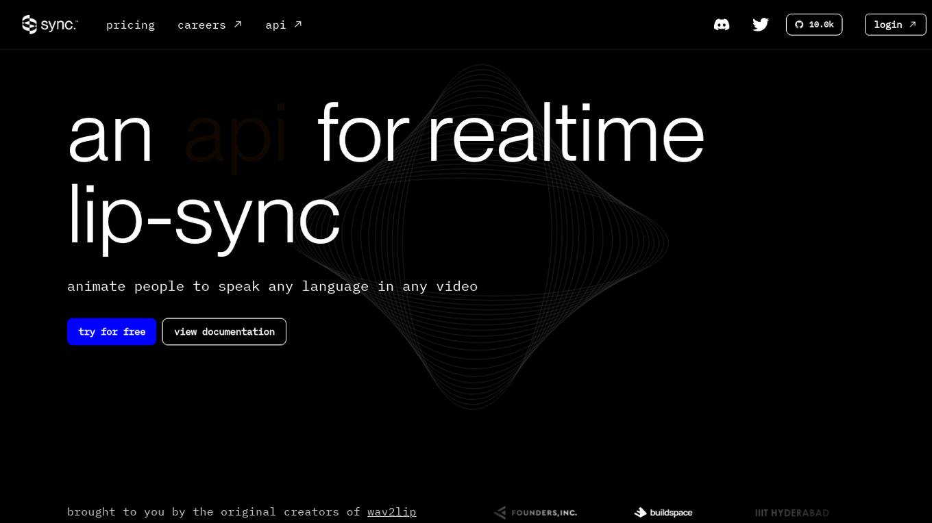 sync.labs Screenshot