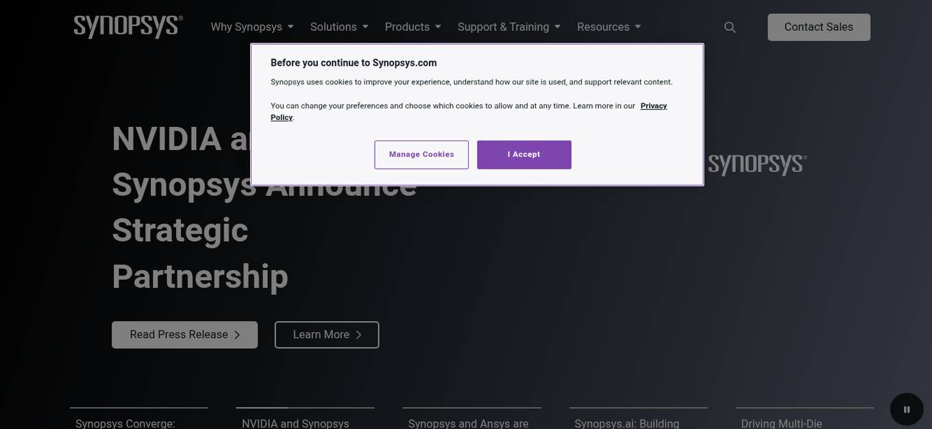 Synopsys.ai screenshot