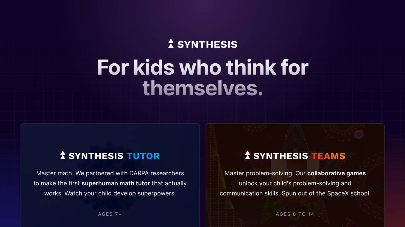 Synthesis Screenshot