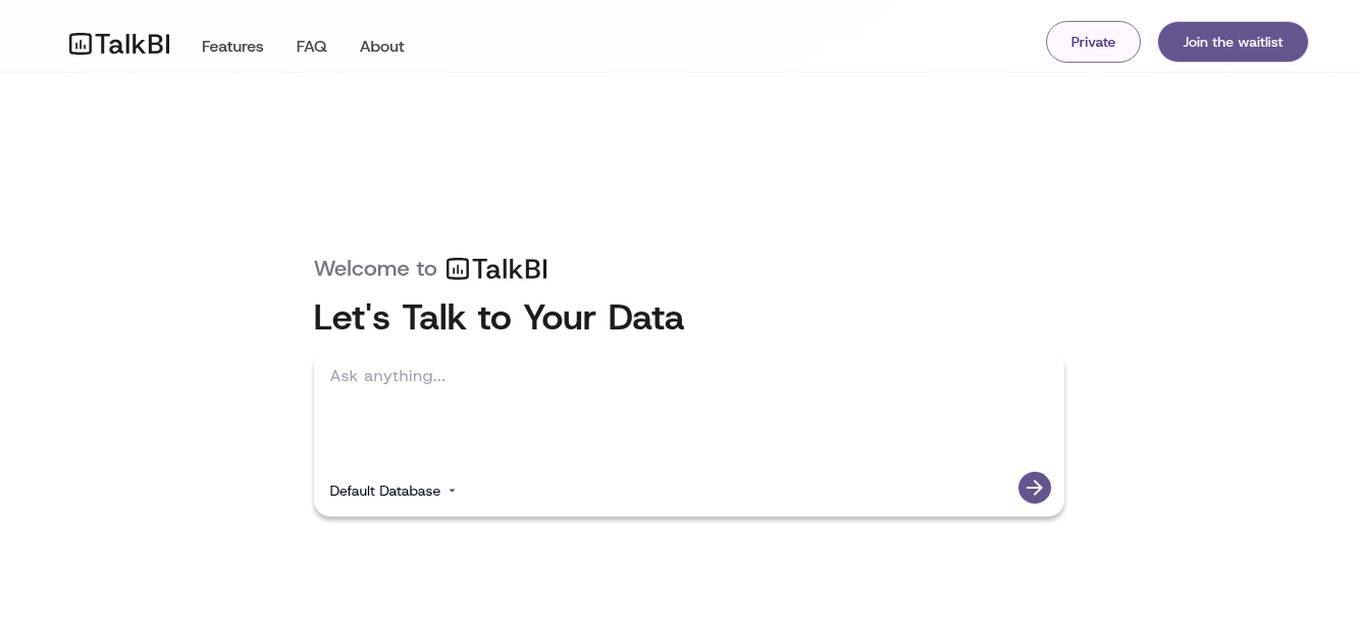 TalkBI Screenshot