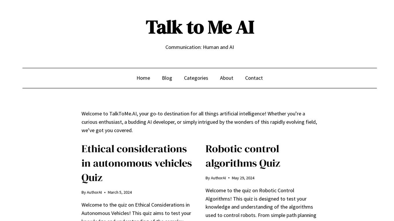 TalkToMe.AI Screenshot