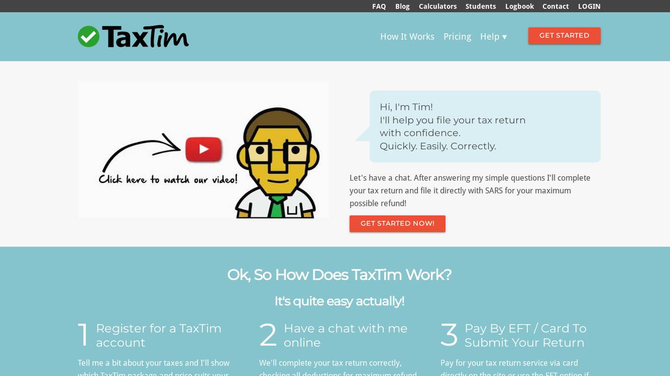 TaxTim Screenshot