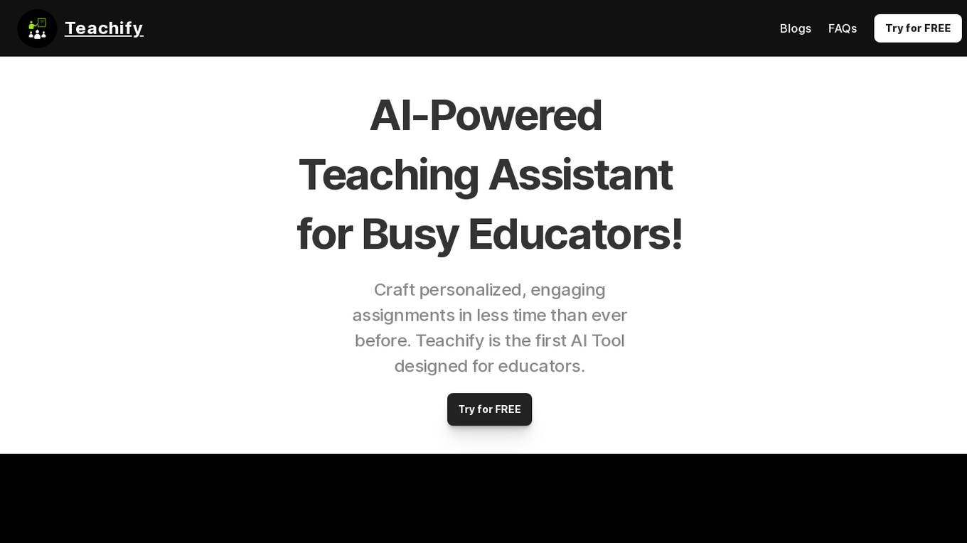 Teachify Screenshot