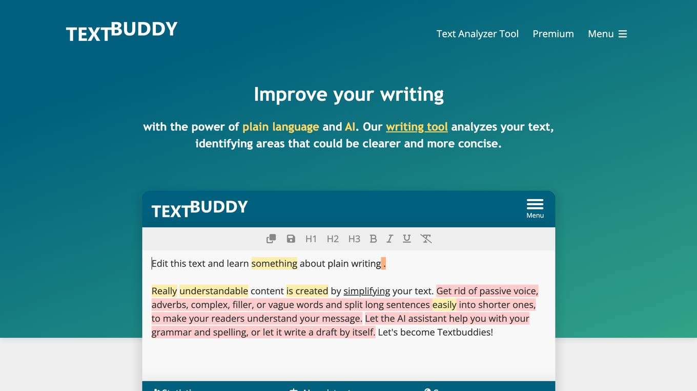 Textbuddy screenshot