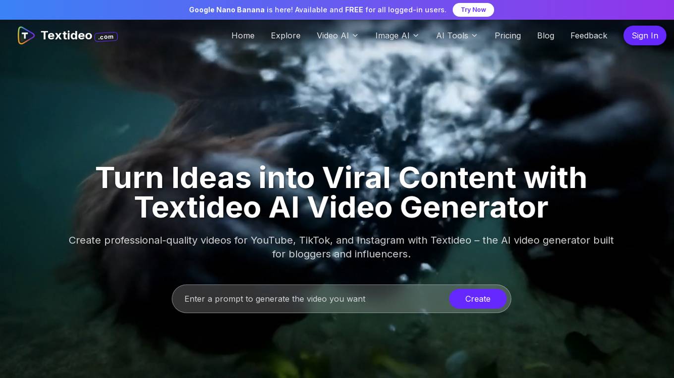 Textideo Screenshot