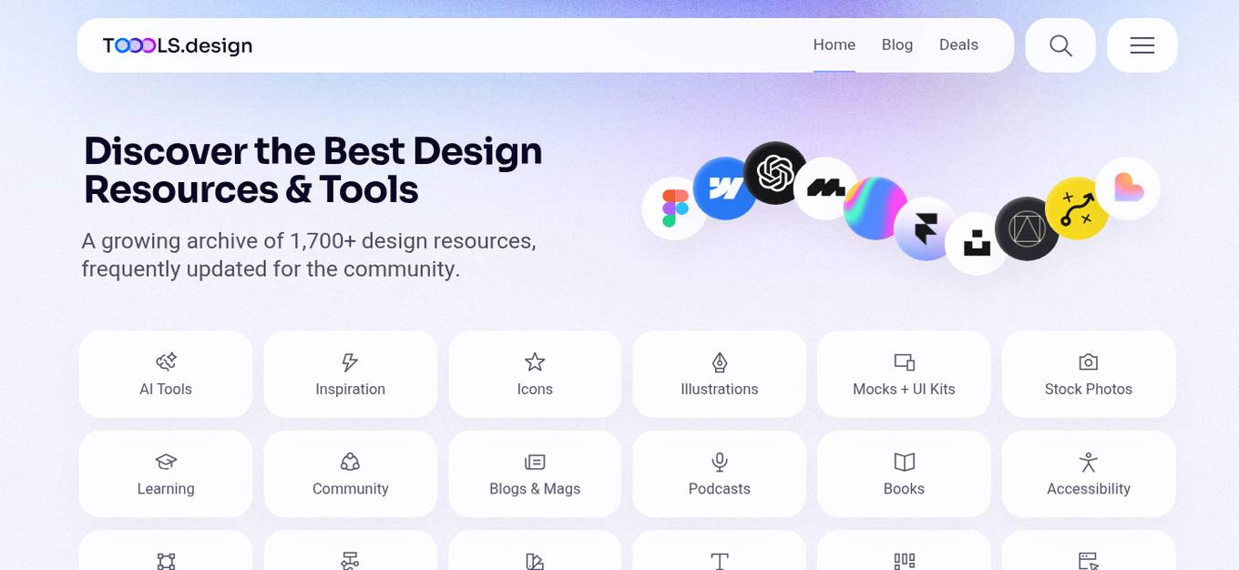 Toools.design Screenshot