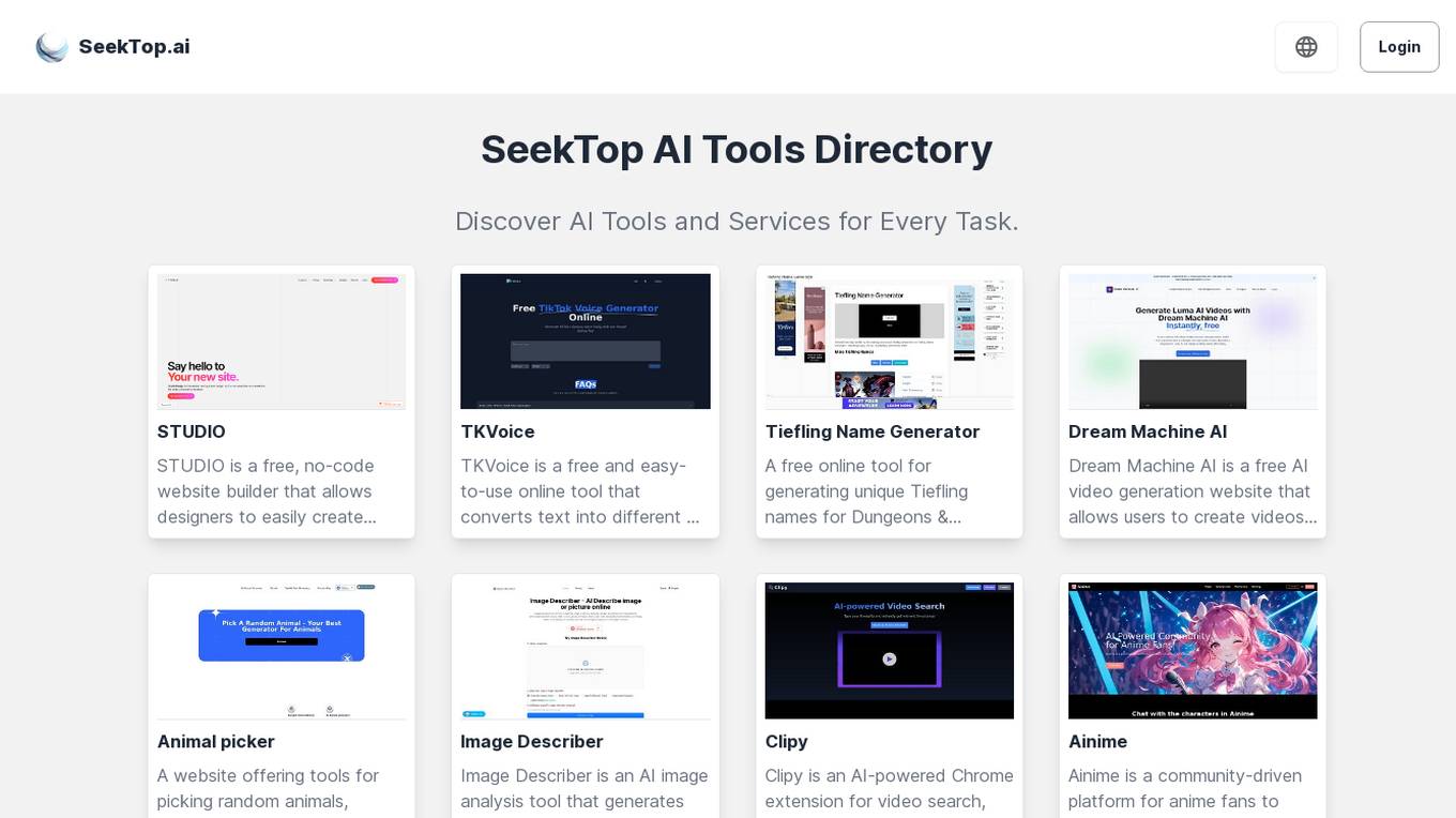 SeekTop.ai screenshot