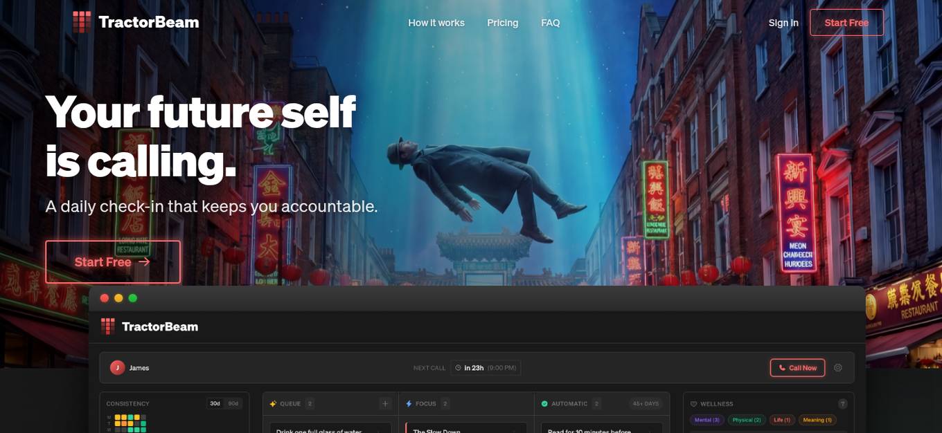 TractorBeam Screenshot