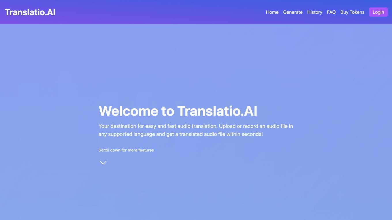 Translatio.AI Screenshot