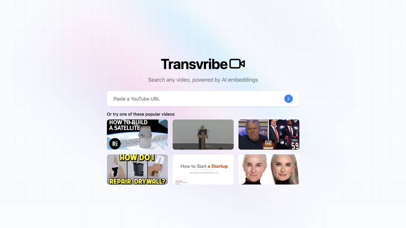 Transvribe Screenshot