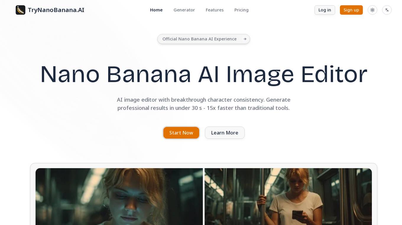 Nano Banana AI Screenshot