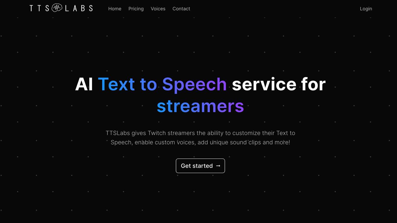TTSLabs screenshot